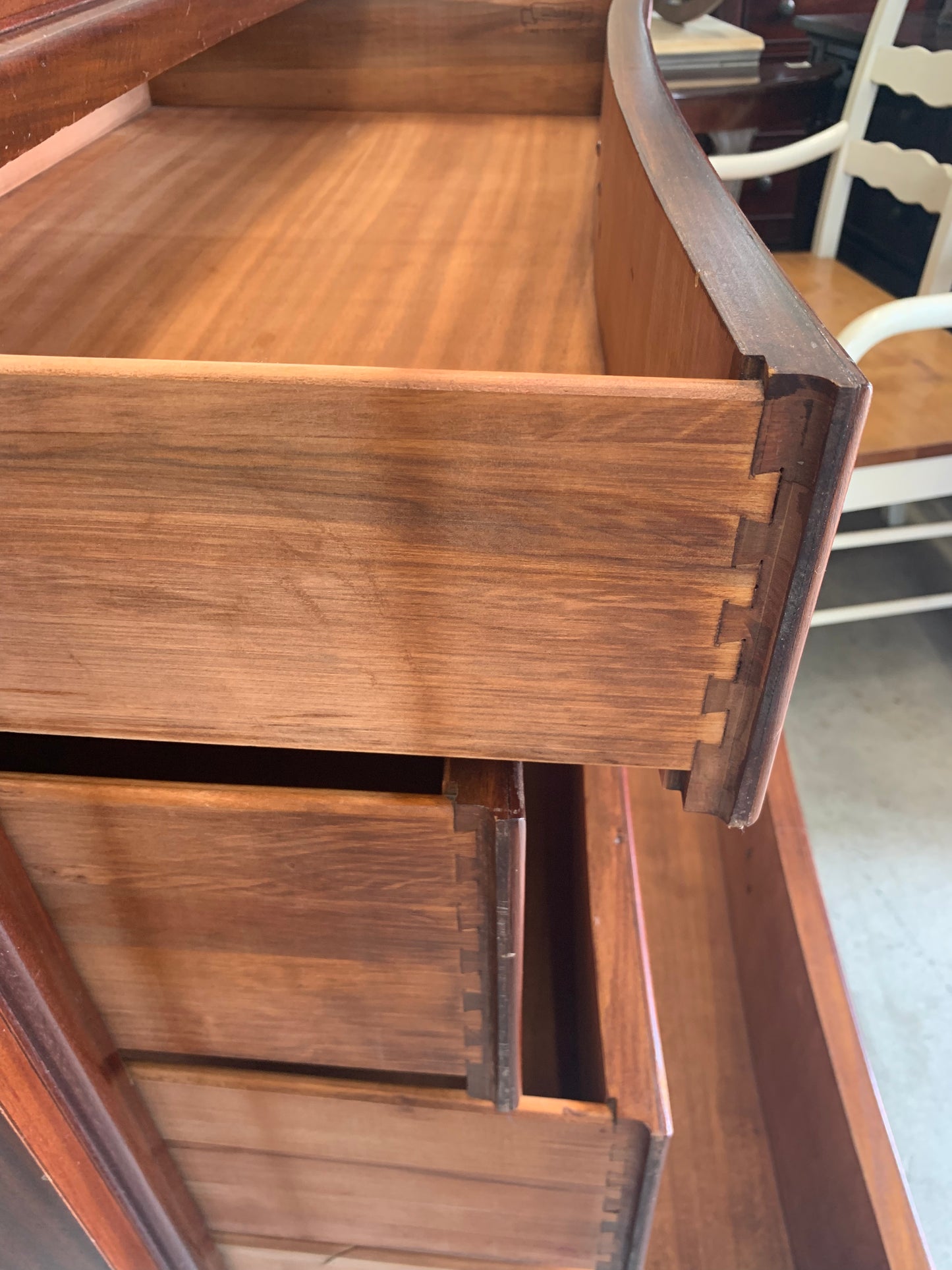 Vintage Mahogany Chest of Drawers – White Furniture Co. (1950s)
