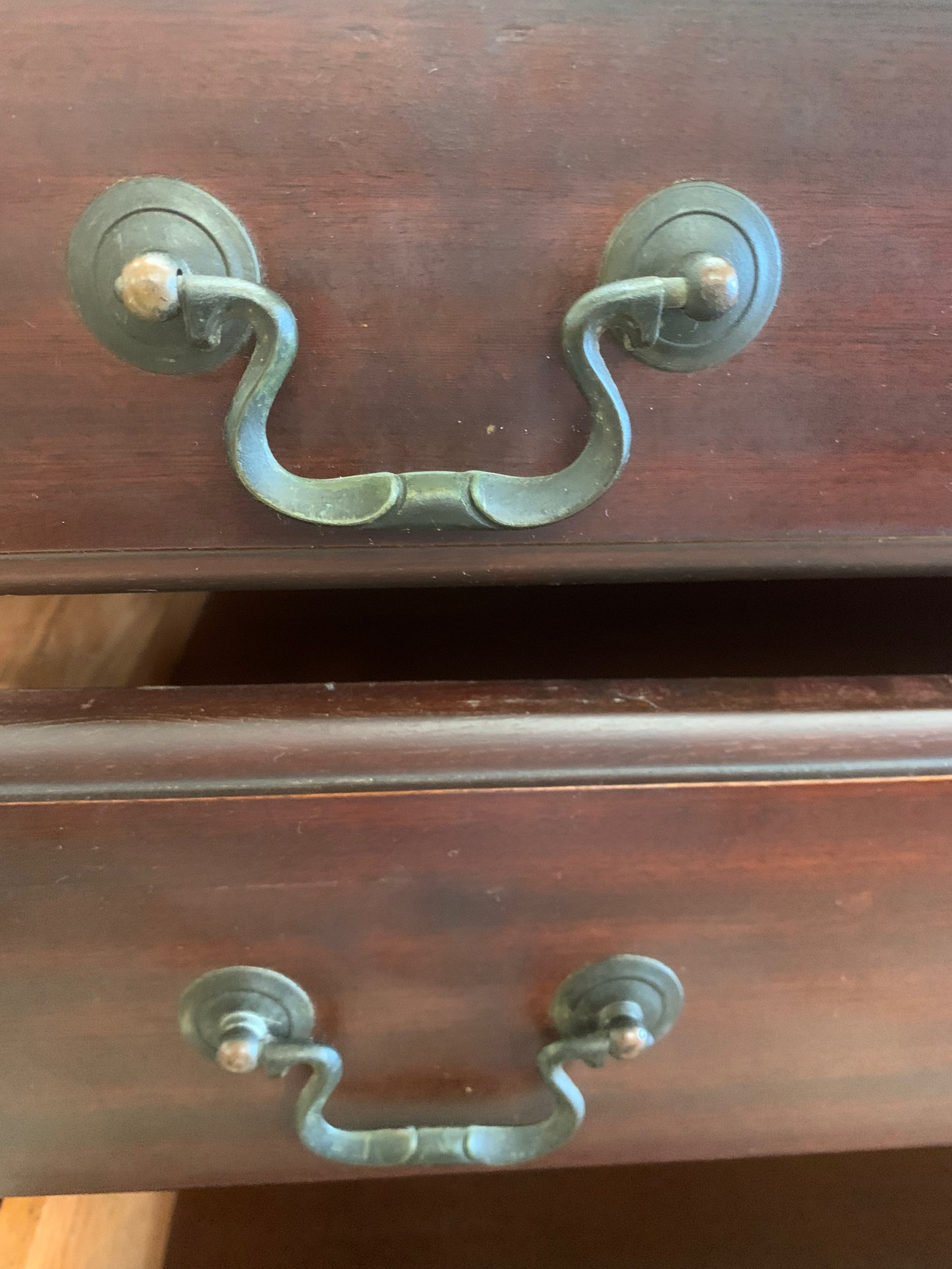 1940s Mahogany Chippendale Chest of Drawers
