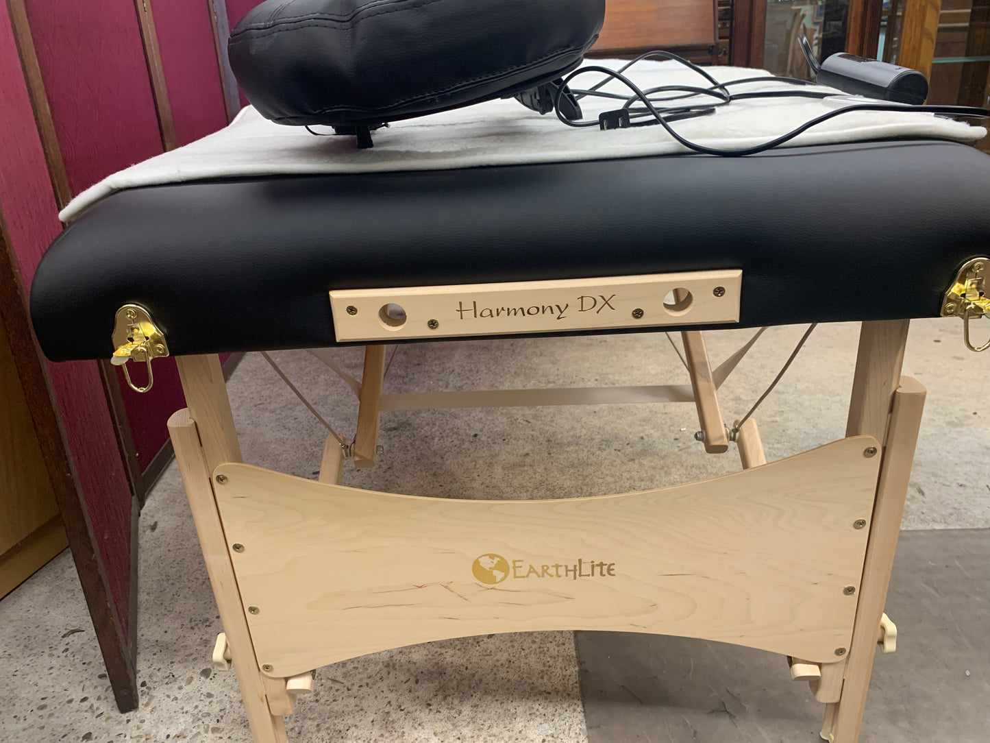 Earthlite Harmony DX Portable Massage Table – With Warming Pad & Carrying Case