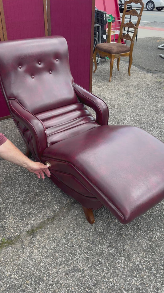 Vintage Mid-Century Reclining Lounge Chair
